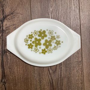 Vintage Pyrex Crazy Daisy Casserole Dish Lid